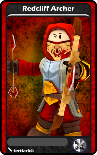 Redcliff Archer Blox Cards Wikia Fandom - redcliff archer roblox wikia fandom
