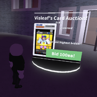 Visleaf S Card Auction Blox Cards Wikia Fandom
