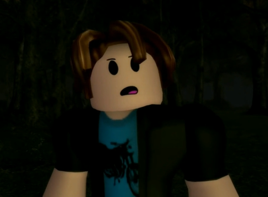 Shocked Scared Roblox Character