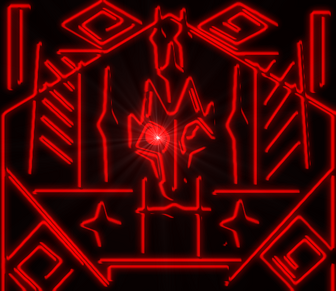Ancient fox motif by narianthefox