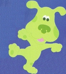 magenta green puppy blue's clues and you toys