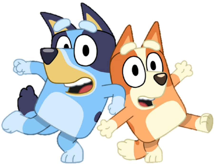 Bluey And Bingo Png Inspireium