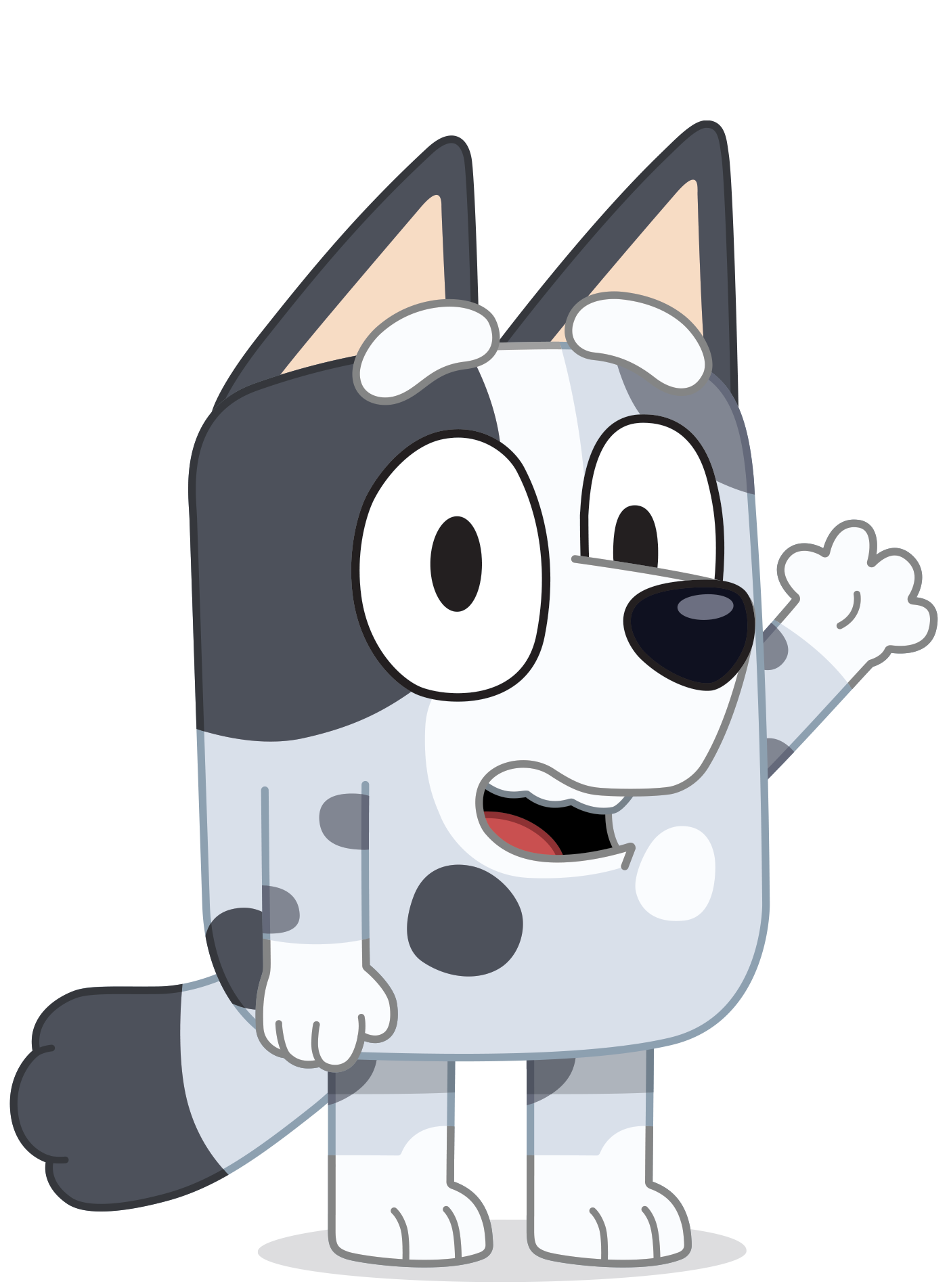 bluey coloring pages muffin bluey coloring pages muffin