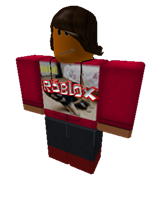 black jeans red shoes roblox