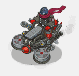 Veh hoverbike front idle