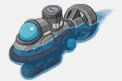 Ship mini sub front idle