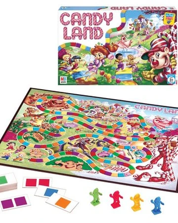 candyland handheld game
