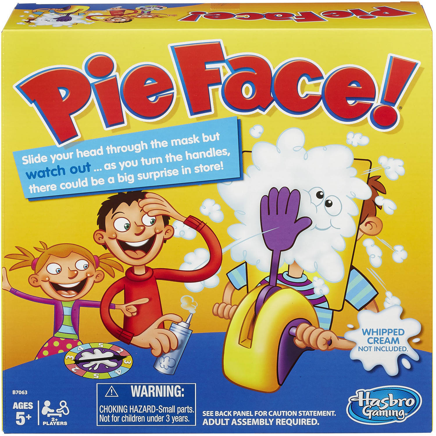 pie face game at walmart