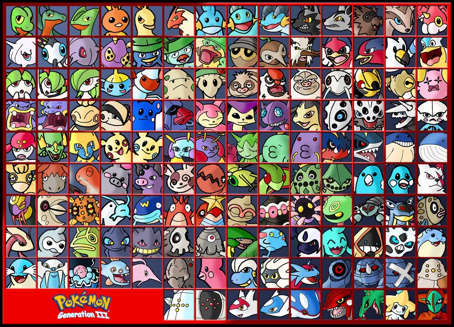 Board 8 Ranks Generation III Pokemon | Board 8 Wiki | Fandom - 