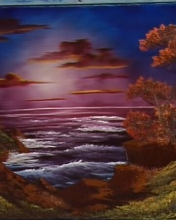 Ebony Sea Bob Ross Wikia Fandom