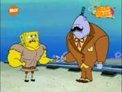 SpongeBob und Werner M. Wahnsinnsfisch