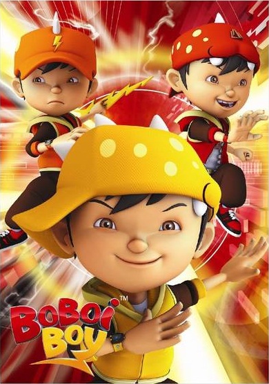 Image BoBoiBoy  Angin Petir  dan Tanah Wallpaper jpg 