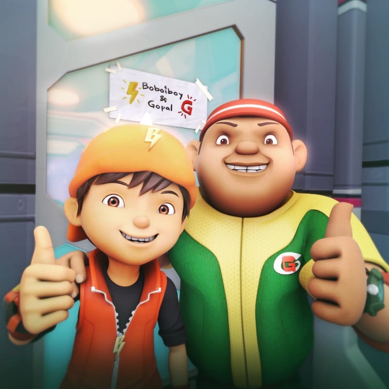 Gambar Boboiboy  Gopal Boboiboy 