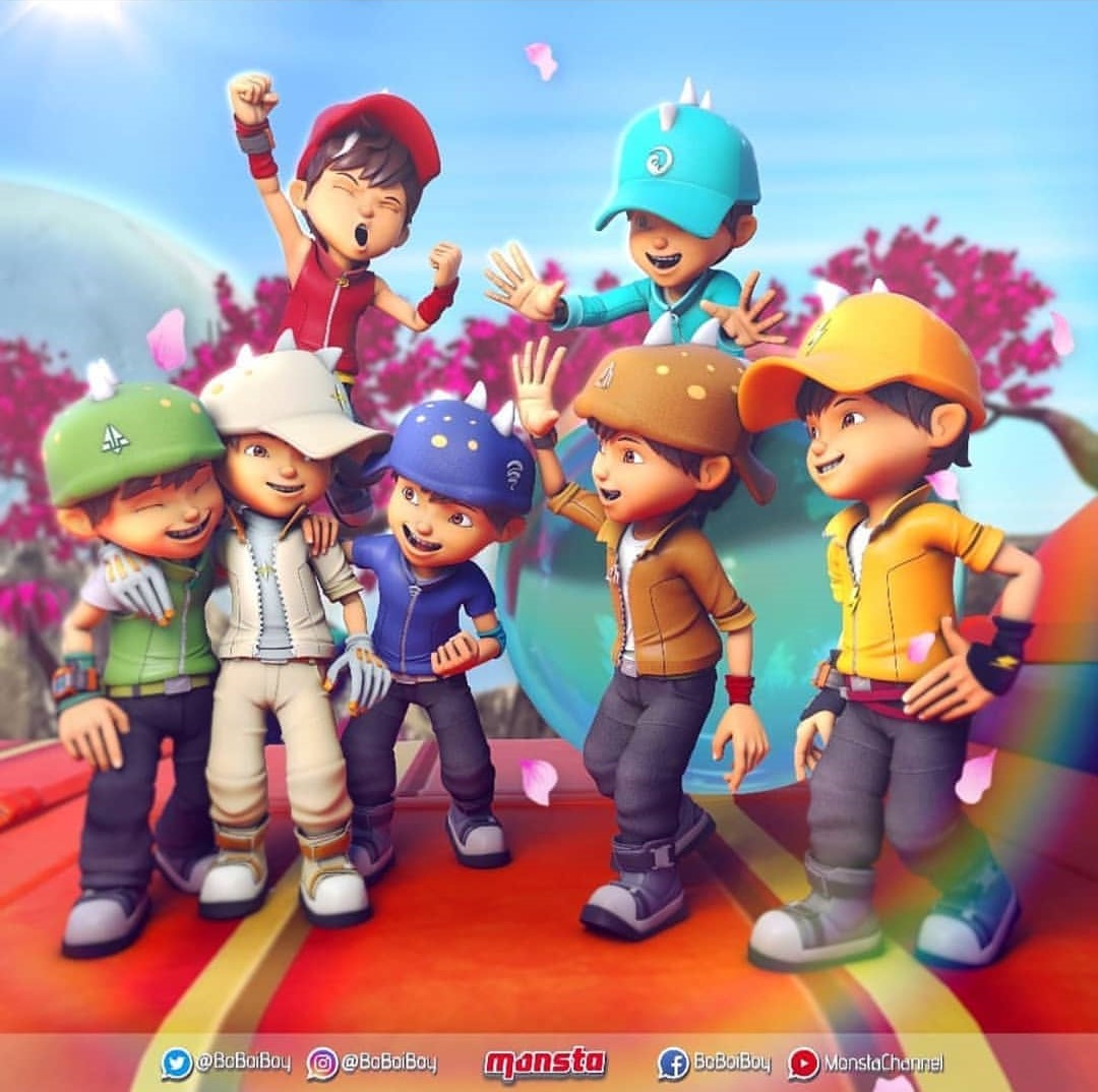 Image BoBoiBoy  Daun Cahaya  Api Angin Tanah Air dan Petir jpg BoBoiBoy  Wiki FANDOM 