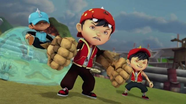 Gambar Boboiboy: Boboiboy Air Dan Es