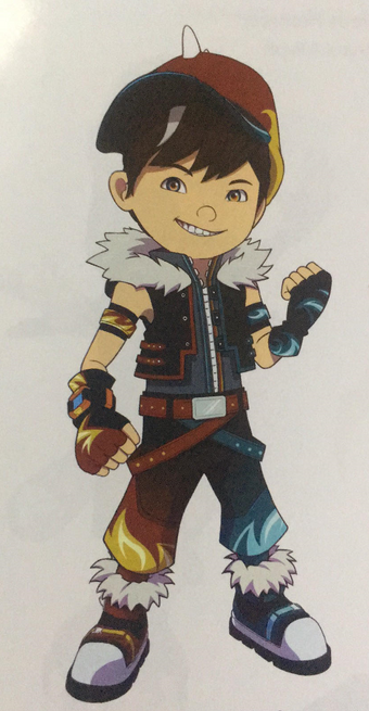 Frostfire Gambar Boboiboy Elemental Fusion