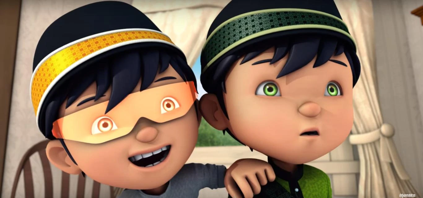 Image Selamat Hari Raya  2022 Boboiboy  Solar and Thorn jpg Boboiboy  Wiki FANDOM powered by 