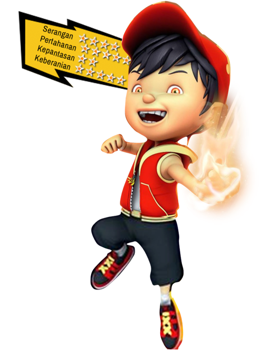 File Boboiboy Fire Png