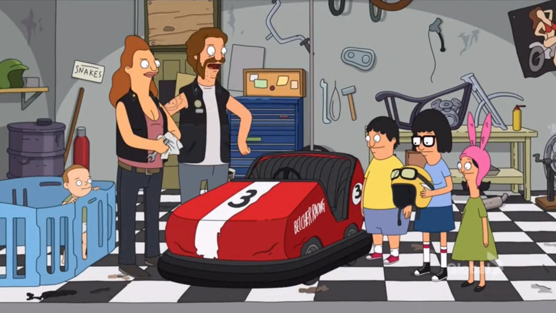 Image OneEyedSnakesFamily.png Bob's Burgers Wiki FANDOM powered