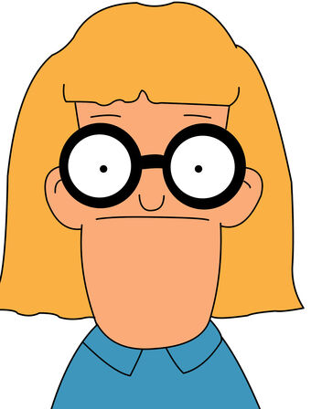 Blonde Bob Cartoon Character