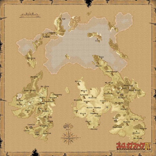 breath of fire 4 world map List Of Breath Of Fire Iv Locations Breath Of Fire Fandom breath of fire 4 world map
