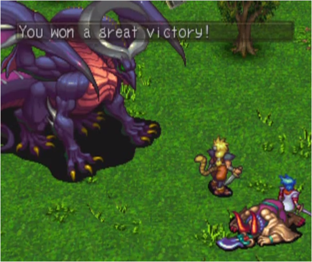 Breath of fire 4 вылетает