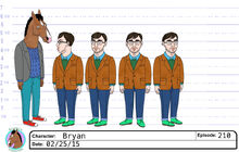 Bryan Model Sheet