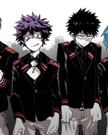 Todoroki My Hero Academia Characters Villains
