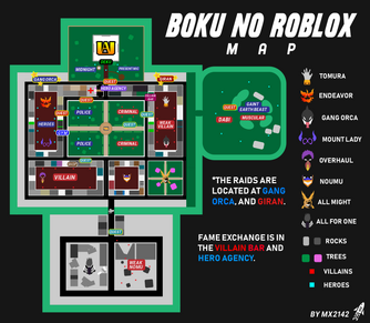 boku locations roblox fandom hero wiki map raid remastered down