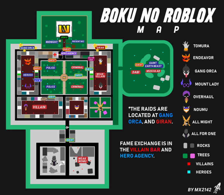 Locations Boku No Robloxremastered Wiki Fandom Powered - 