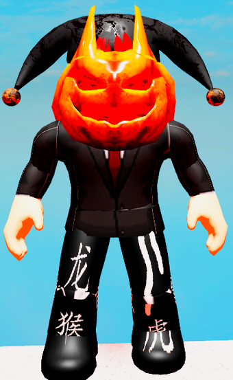 Pumpkin Helmet Boku No Roblox