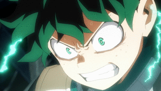 Midoriya 100 Full Cowl Gif