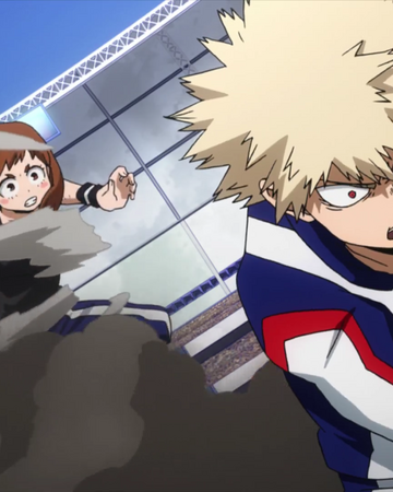 Katsuki Bakugo Vs Ochaco Uraraka My Hero Academia Wiki Fandom