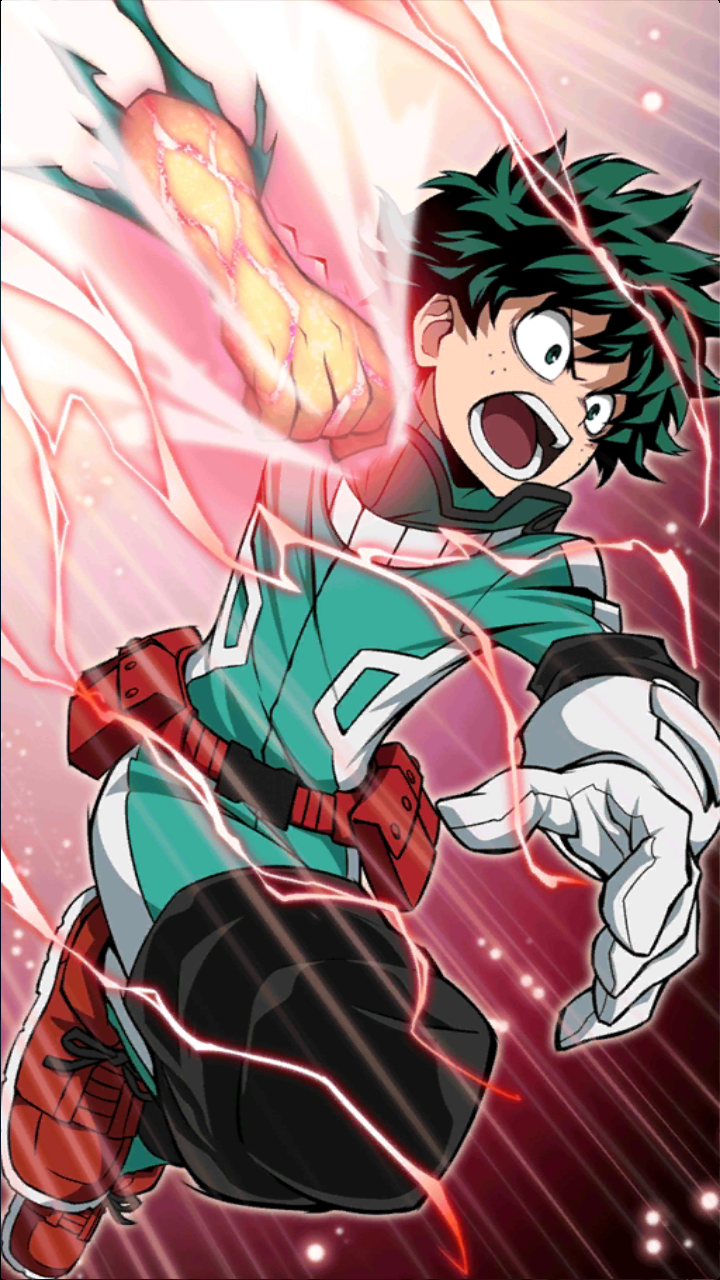 boku no hero midoriya smash