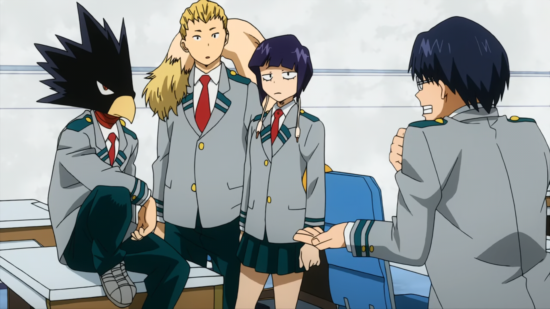 group d class exam My Hero Wiki Fandom Fumikage Academia     Tokoyami/Synopsis