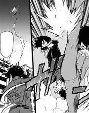 Purple Highness protects Shota Aizawa