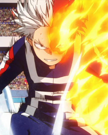 Half Cold Half Hot My Hero Academia Wiki Fandom
