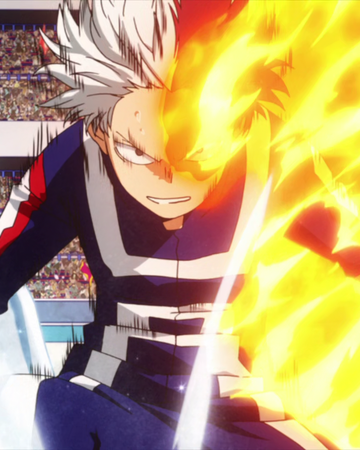Half Cold Half Hot My Hero Academia Wiki Fandom