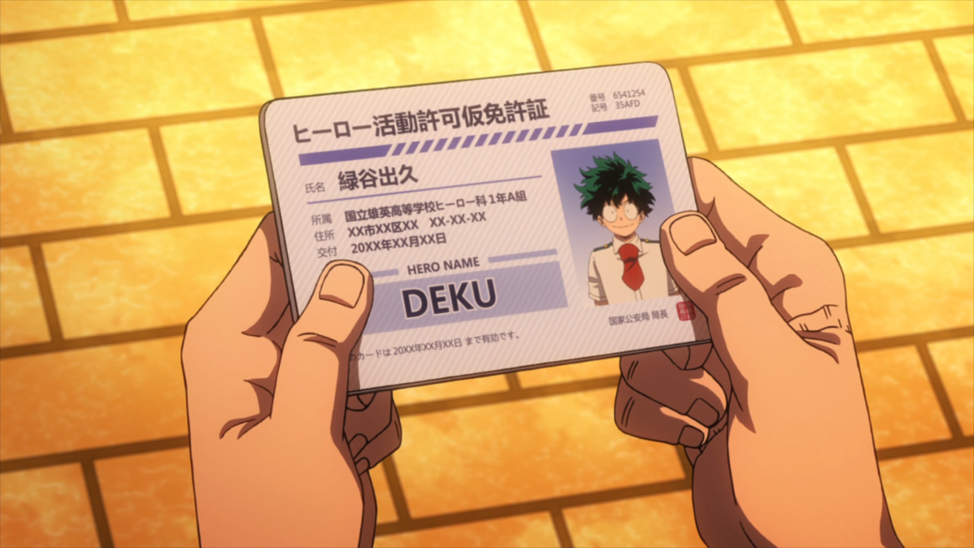 Provisional Hero License | Boku no Hero Academia Wiki | FANDOM powered