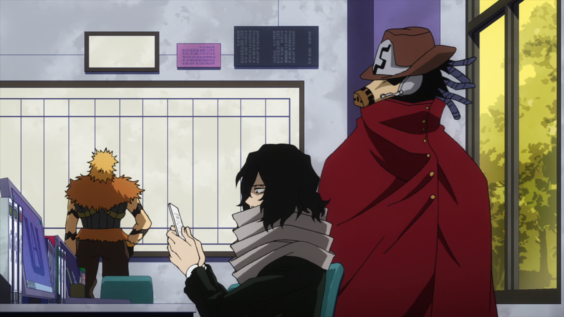 Image - Snipe talks to Aizawa.png | Boku no Hero Academia Wiki | FANDOM