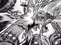 Eijiro Kirishima protects Fatgum