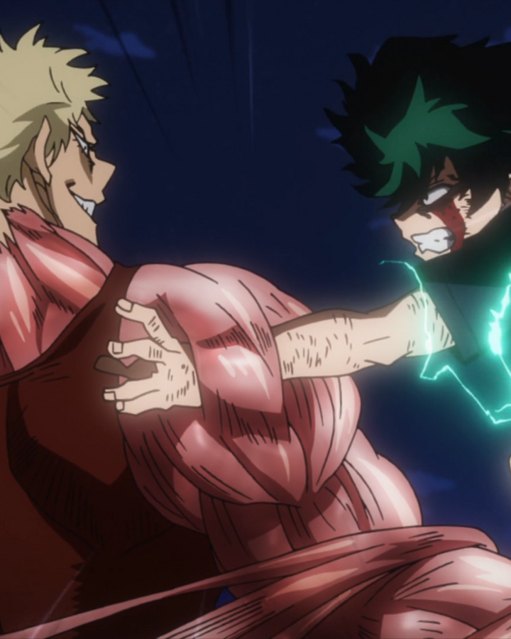 Izuku Midoriya Vs Muscular My Hero Academia Wiki Fandom