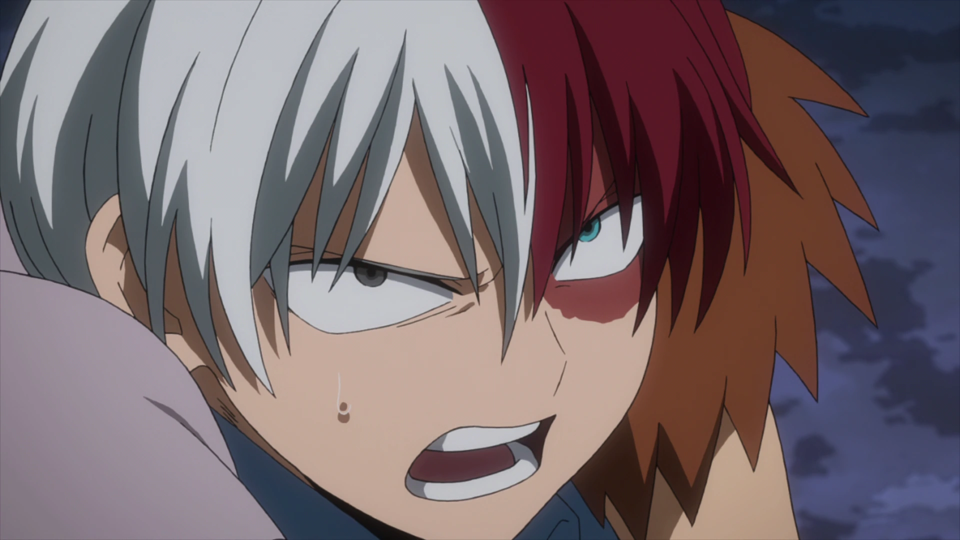 Shoto Todoroki Angry