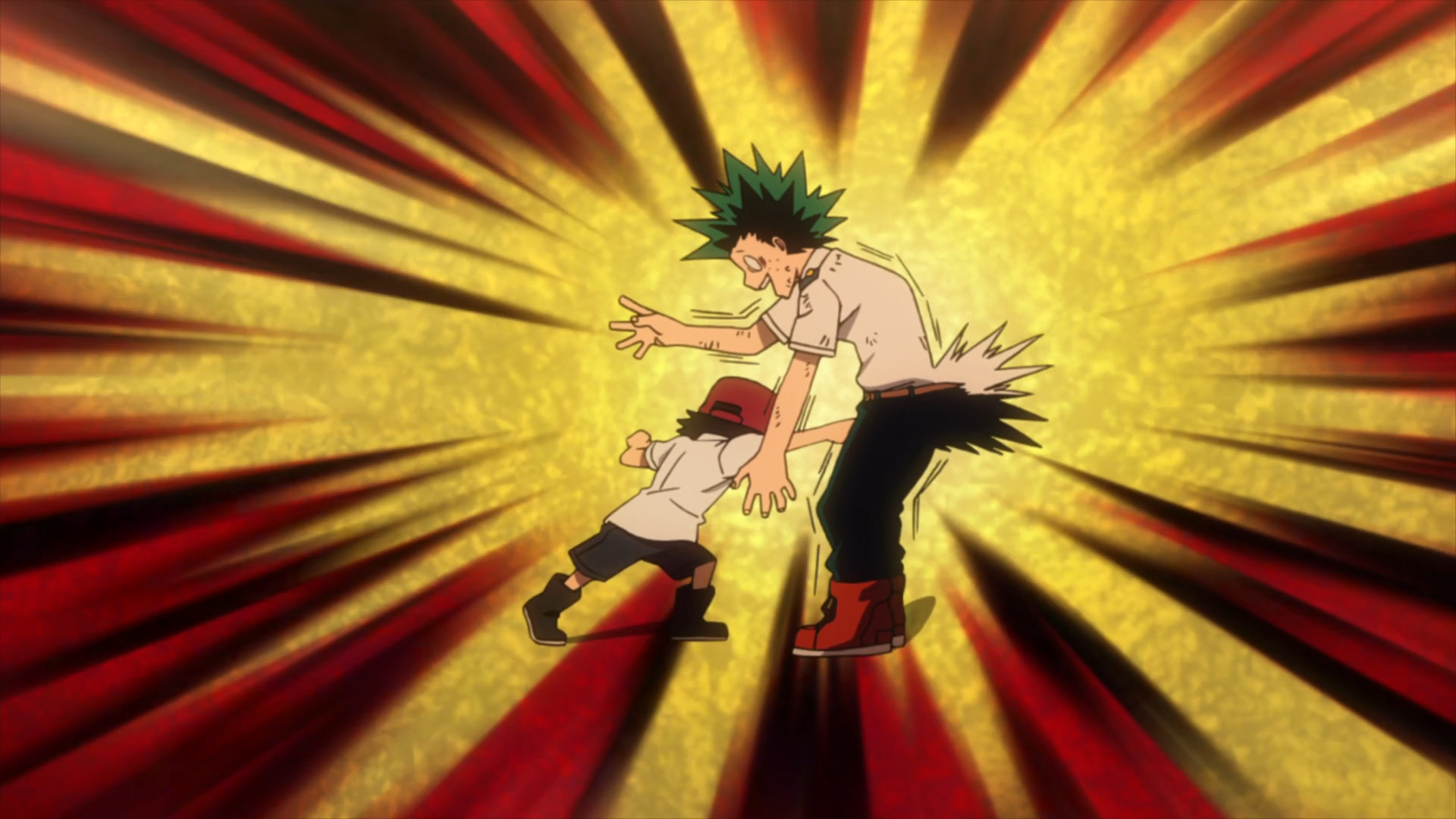 Image Kota punches Izuku.png My Hero Academia Wiki FANDOM powered
