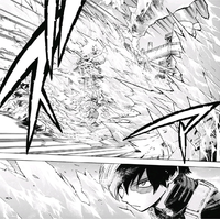 Shoto Todoroki Giant Ice Wall vs Class 1-B
