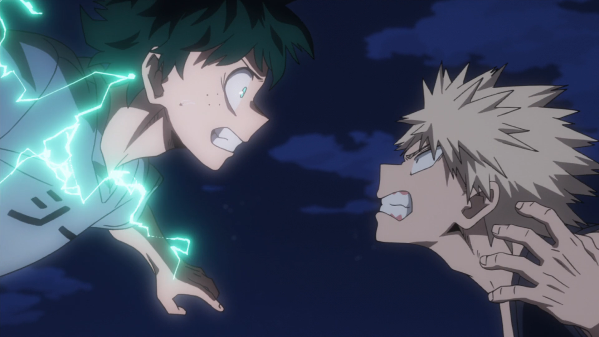 boku no hero deku and kacchan