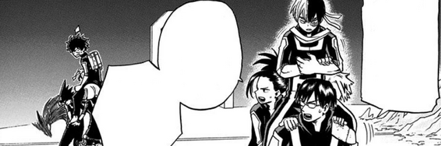 File:Momo tells Team Midoriya they were tricked manga.png