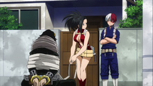 Aizawa vs Momo y Shoto conclusión