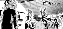 All Might and U.A. Students vs. League of Villains (Manga)