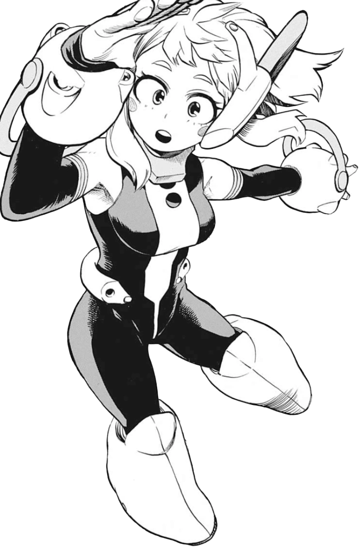 Cute My Hero Academia Coloring Pages Toga - Hd Football